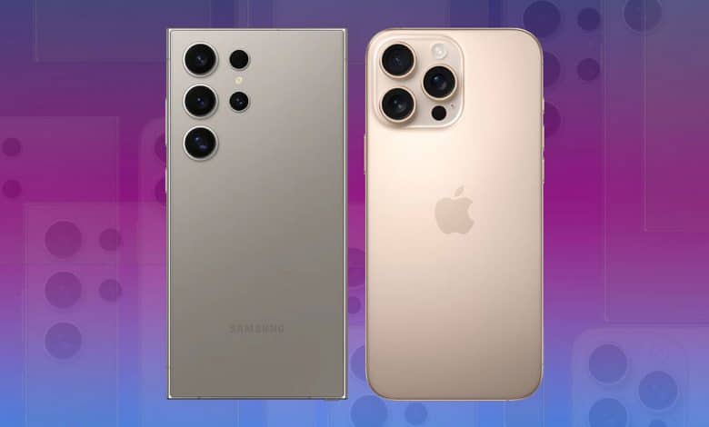 Galaxy S25 Ultra iPhone 16 Pro