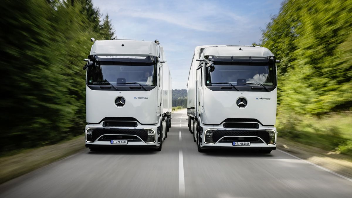 Mercedes eActros 600