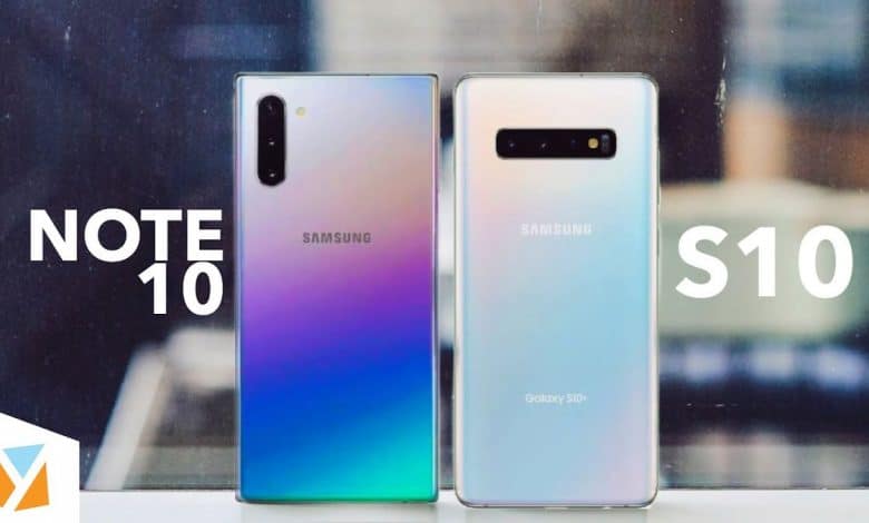Galaxy S10 ve Note 10