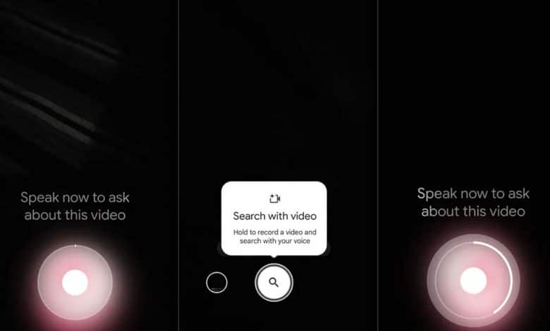 Google Lens video ve ses
