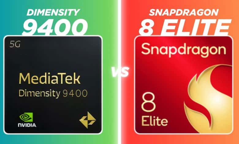 Snapdragon 8 Elite Dimensity 9400