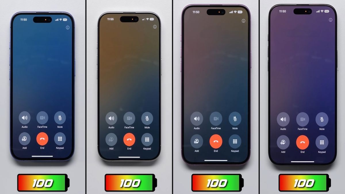 iPhone 16 serisi pil testi