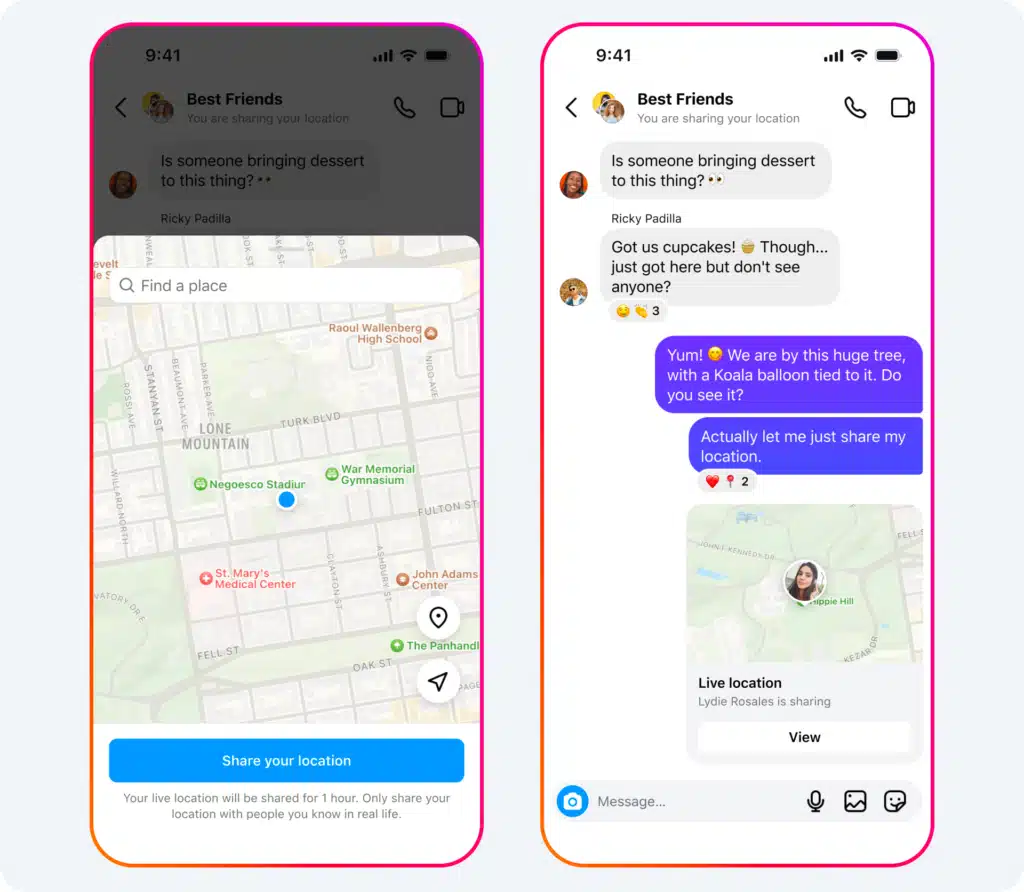 Instagram Konum Paylaşma