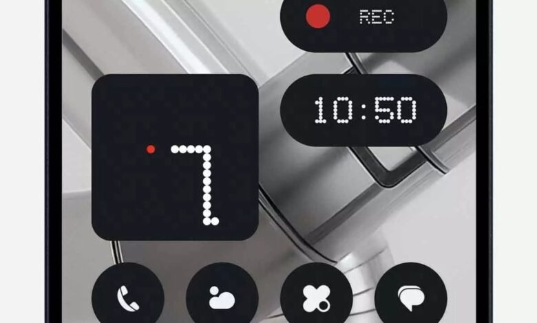 Efsanevi Yılan Oyunu Nothing Widget ile Geri Döndü