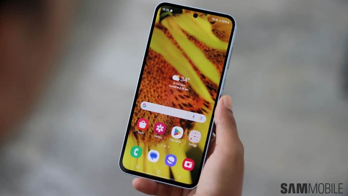 Galaxy A55 ocak güncellemesi