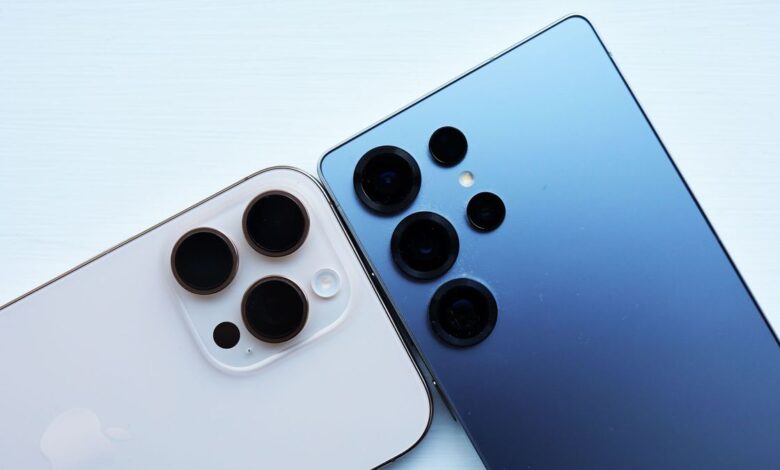 S25 Ultra ve iPhone 16 Pro
