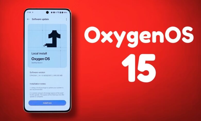 Nord 4 OxygenOS 15