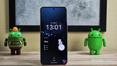 Android 16 kilit ekranı widget