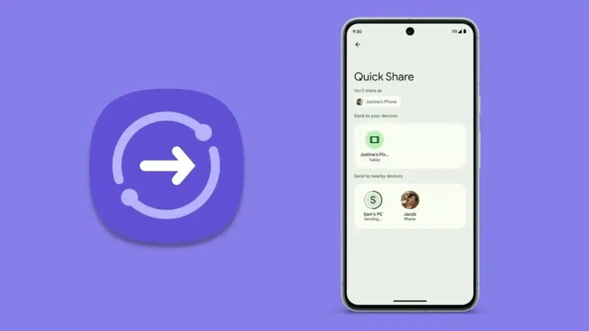 Google hızlı paylaşım