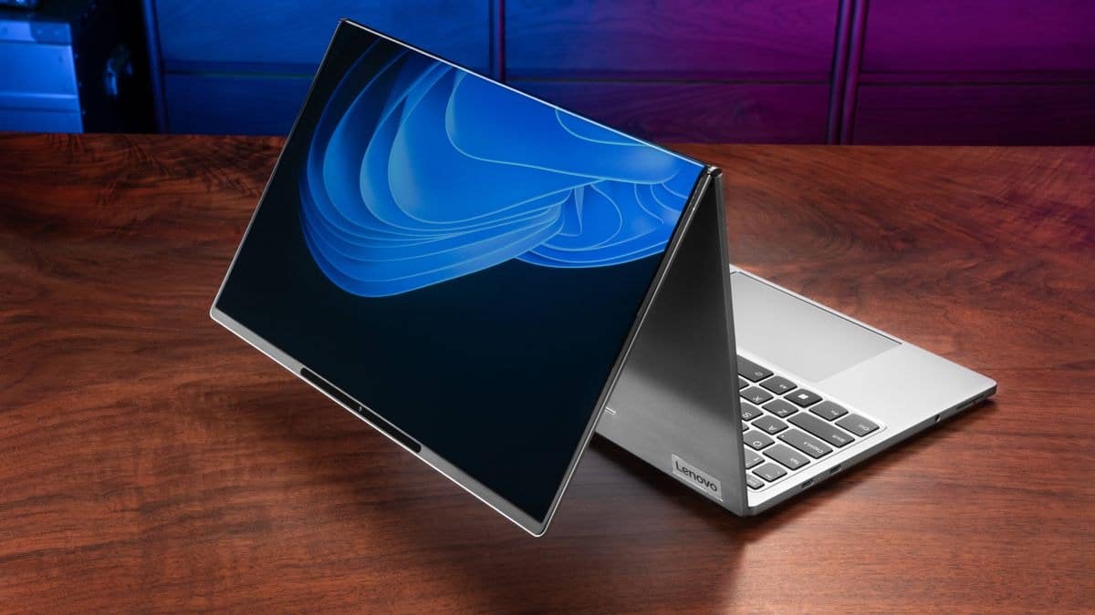 Lenovo Katlanıp Dönen Ekranlı Laptop Konseptini Tanıttı