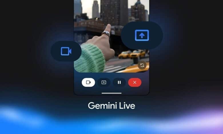 Gemini Live Özelliği