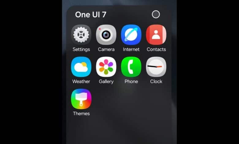 One UI 7 Galaxy A