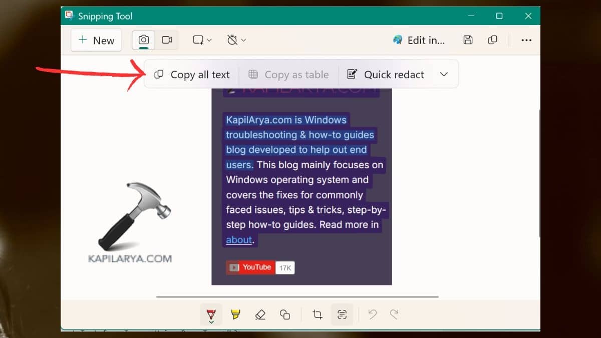 Snipping Tool