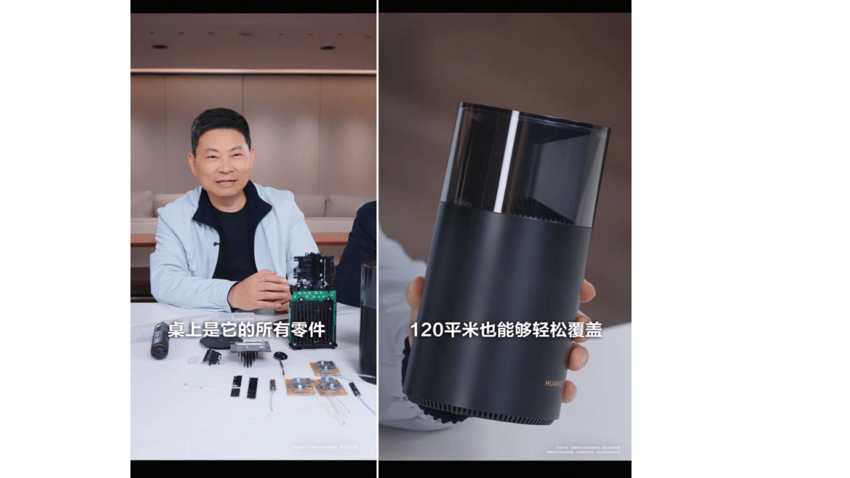 Yan Mahalleyi Bile Kapsayabilen Huawei Router X1 Tanıtıldı