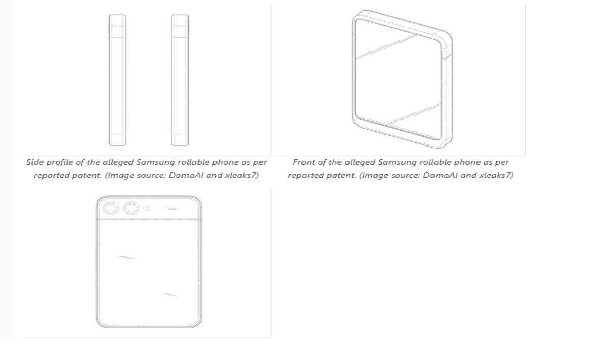 Samsung’un Katlanan Değil Sarılan Telefonu Yolda