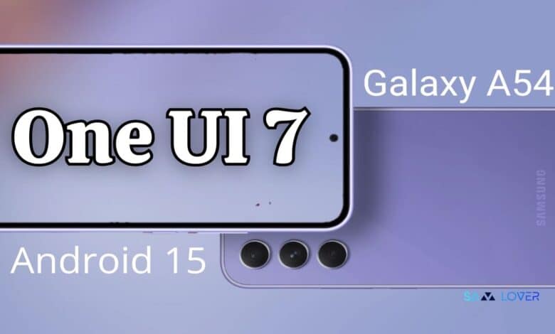 Galaxy A54 One UI 7