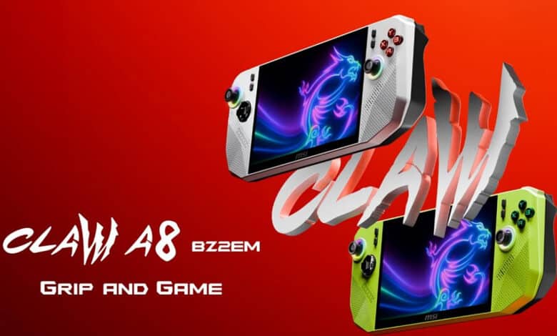 MSİ Claw A8