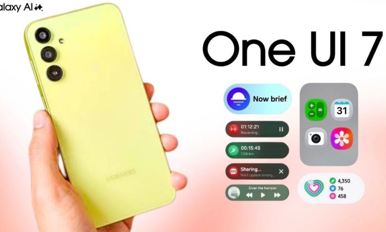 Galaxy A15 One UI 7