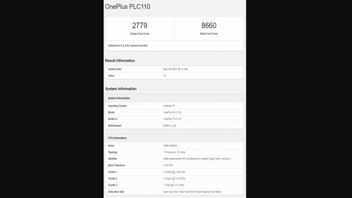 OnePlus Ace 5 Supreme Edition Performans Testinde (1)