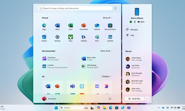 Windows 11 özellikleri