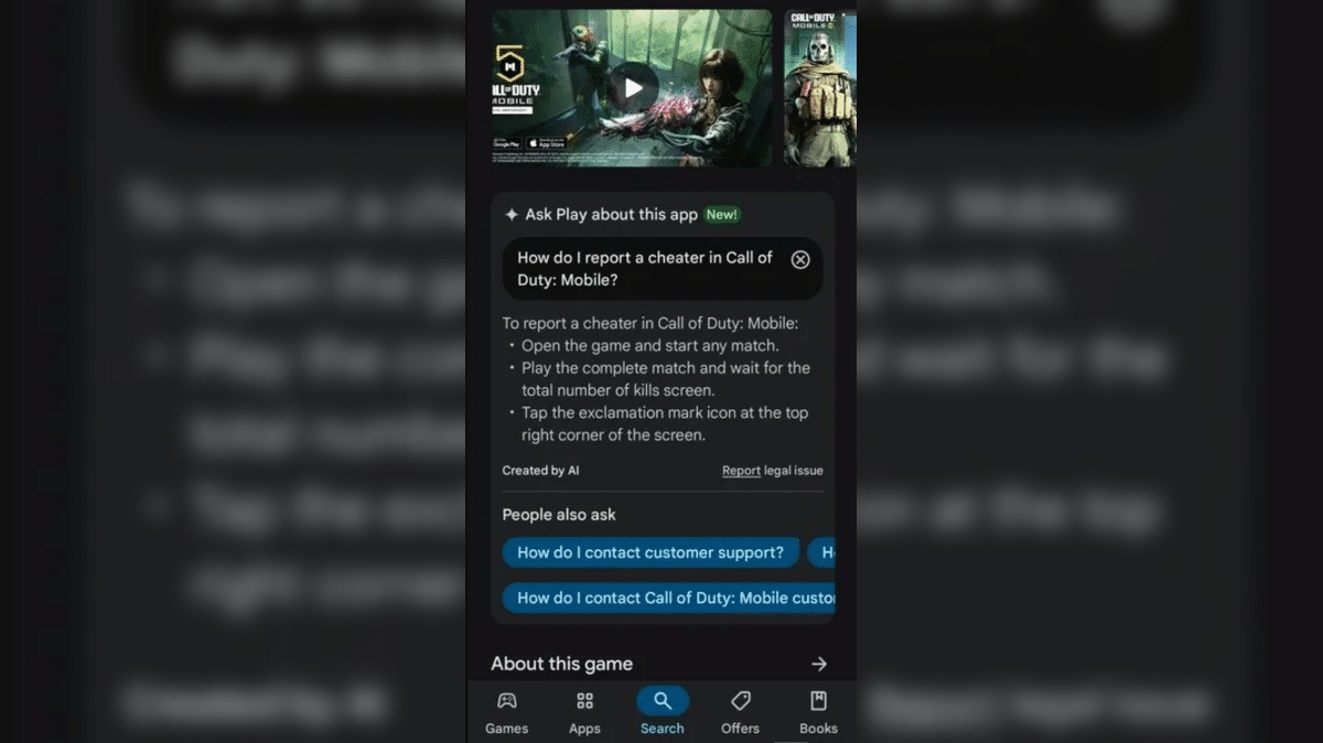 Google Play Artık Yapay Zekalı