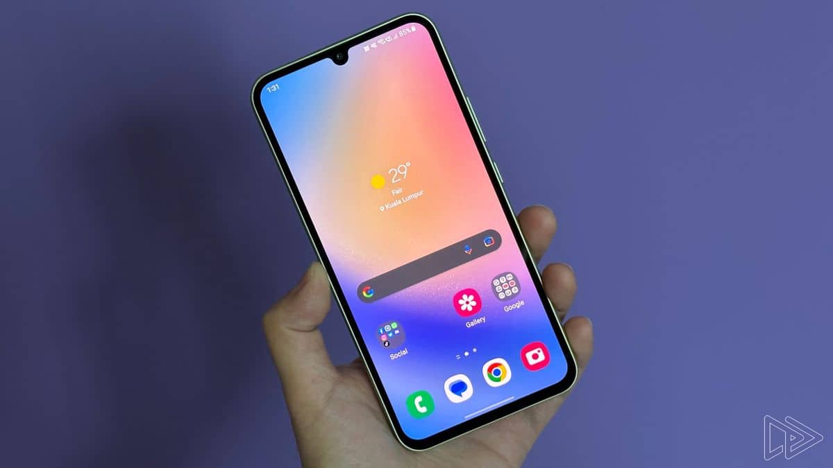 Galaxy A34 One UI 7