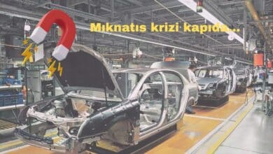 Otomotiv Sektörünü Mıknatıs Krizi Vurabilir