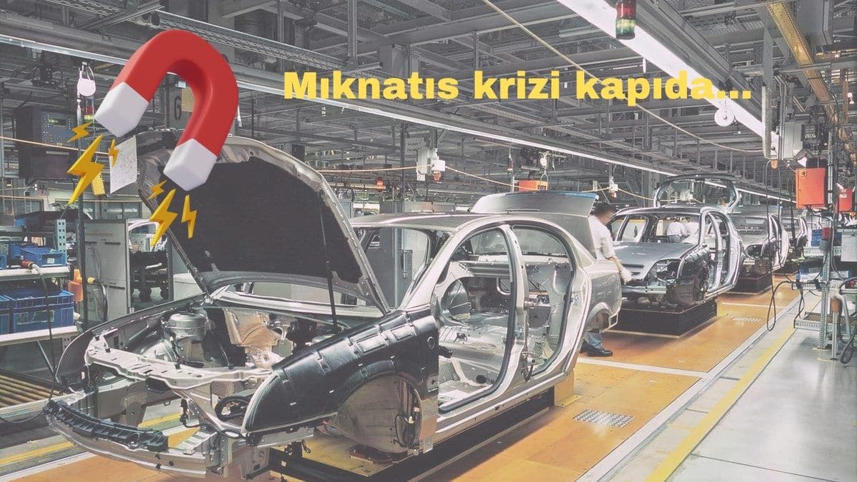 Otomotiv Sektörünü Mıknatıs Krizi Vurabilir