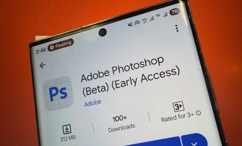 Photoshop mobile android