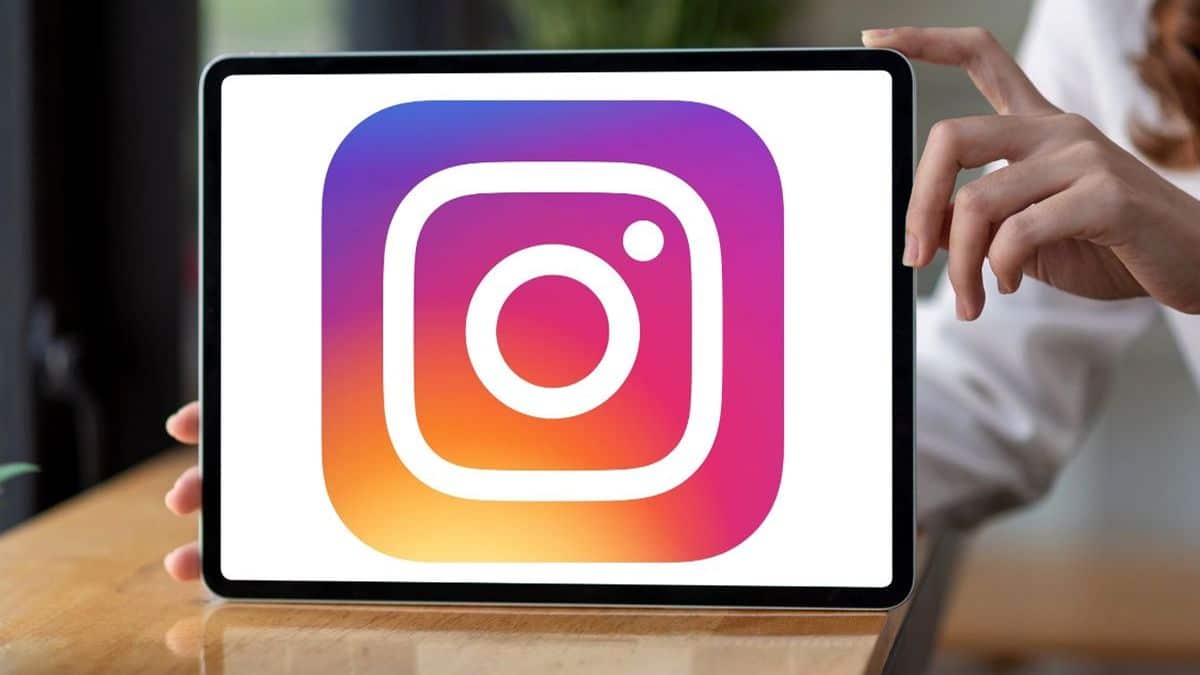 iPad Instragram