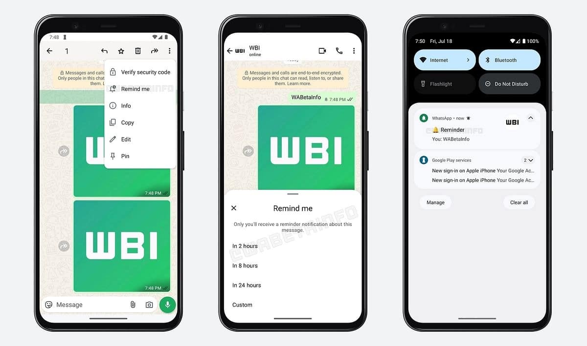 Artık WhatsApp Mesajlarını Unutmak İmkansız Olacak