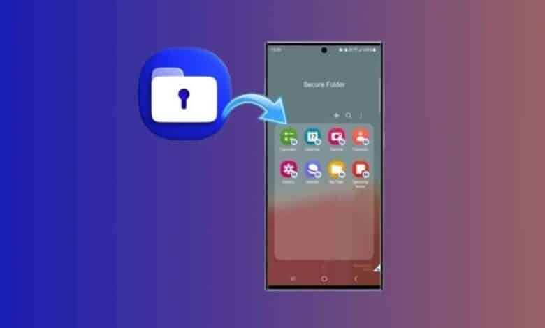 One UI 8 güvenli klasör