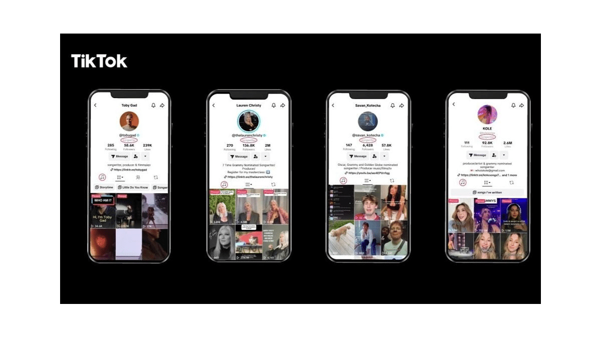 TikTok’ta Müzisyen Profillerinde Şarkı Bulmak Artık Daha Kolay