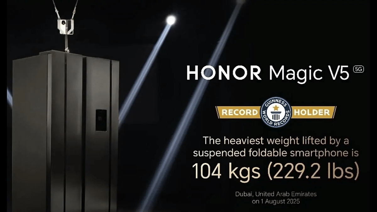 104 Kg Taşıyan Honor Magic V5 Rekor Kırdı