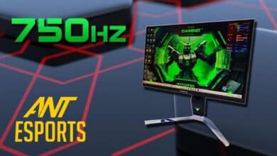 Ant Esports Dünyanın İlk 750Hz Oyun Monitörünü Tanıttı