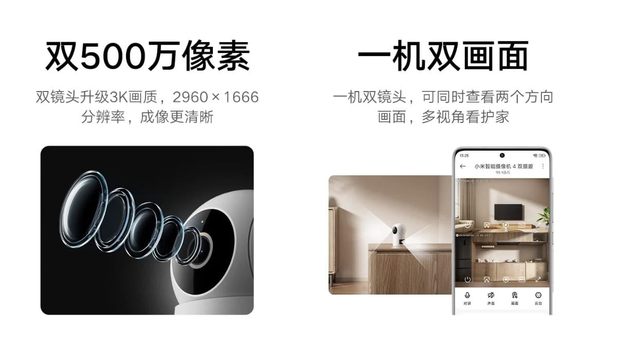 Xiaomi Smart Camera 4 Uygun Fiyatıyla Tanıtıldı
