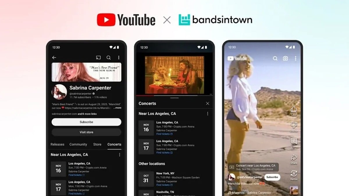 Yeni YouTube Özelliğiyle Konser Biletine Ulaşmak Çok Daha Basit