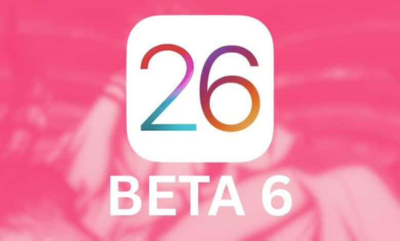 iOS 26 Beta 6