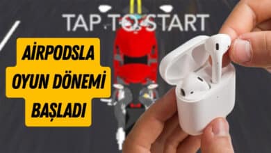 İlk AirPods Kontrollü Oyun: RidePods – Race with Head
