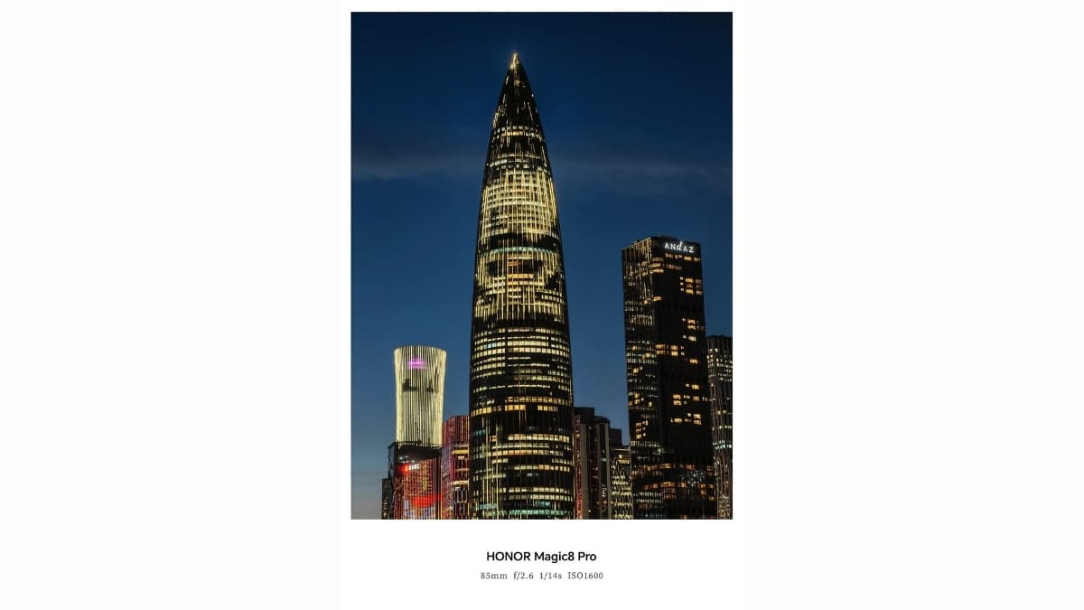 Honor Magic8 Pro Geceyi Gündüze Çeviriyor