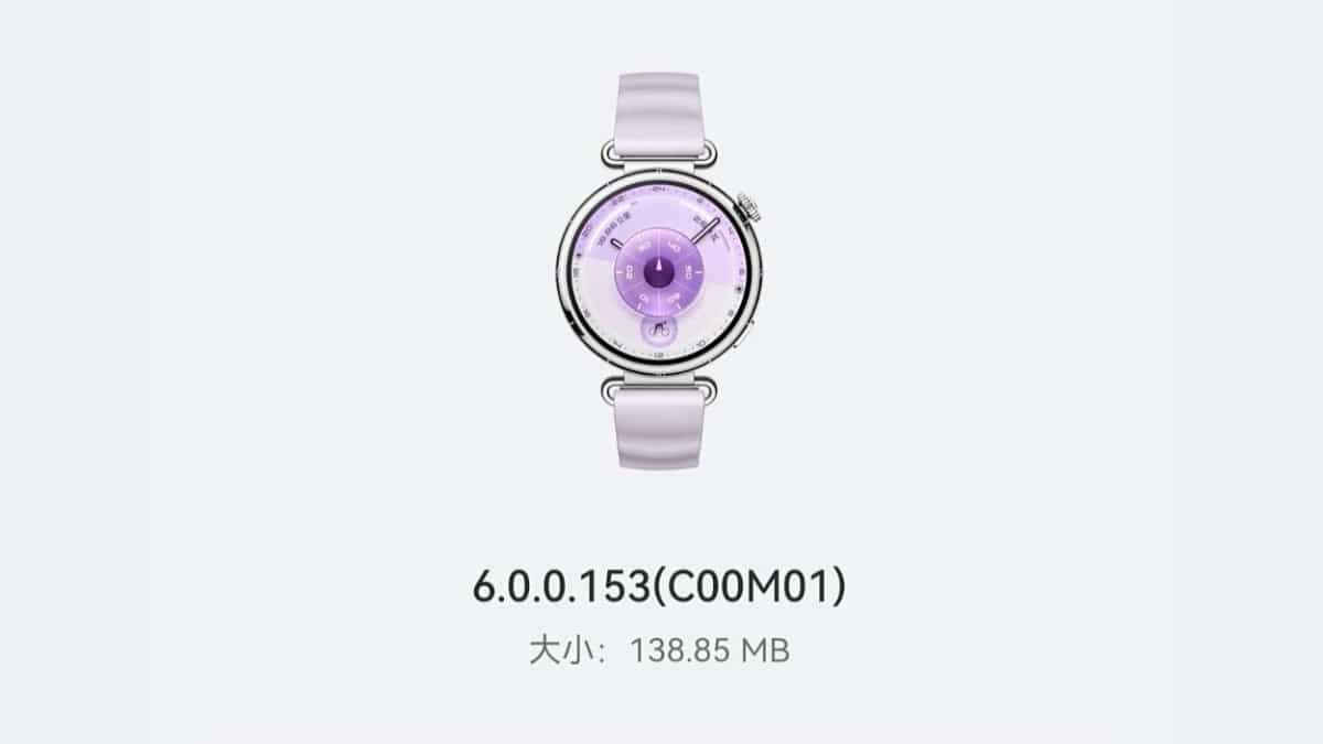 Huawei Watch GT 6 HarmonyOS 6.0.0.153
