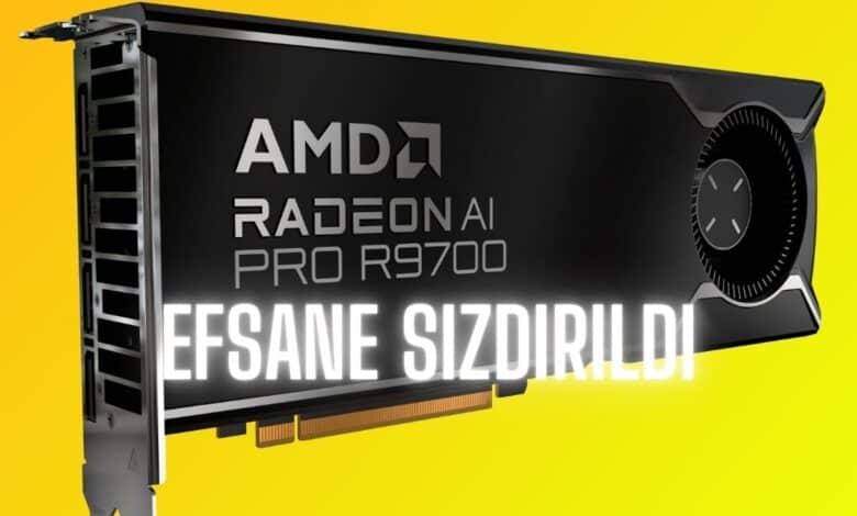 AMD Radeon AI Pro R9700 Prototipi Sızdırıldı