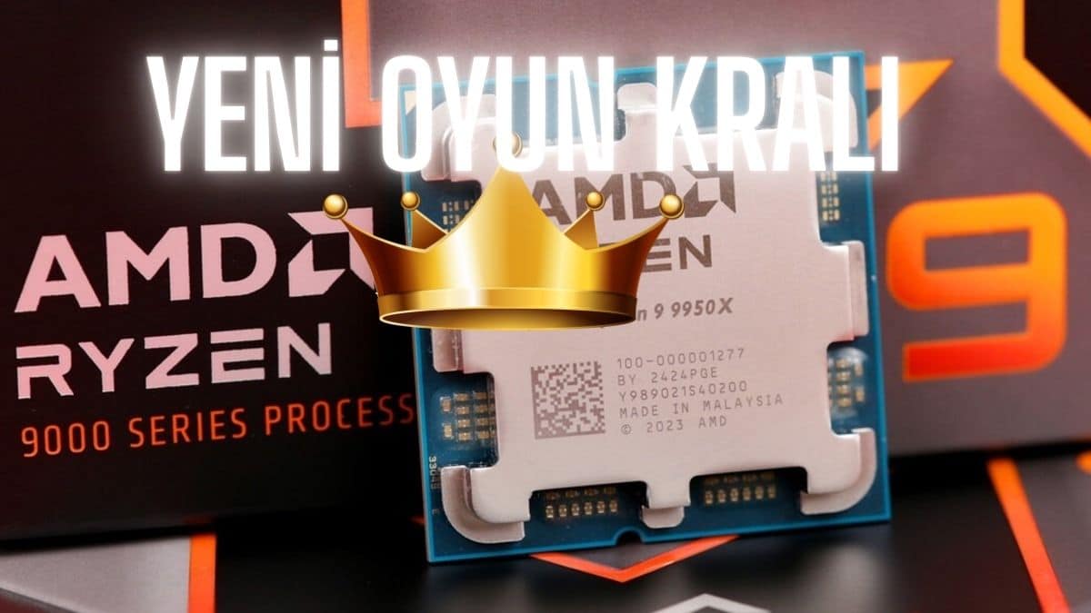 Yeni Oyun Kralı AMD Ryzen 5 9500F Çıktı