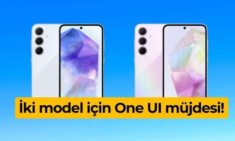 Galaxy A55 ve A35 One UI 8