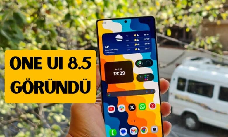 One UI 8.5 Galaxy S25 Ultra’da Göründü