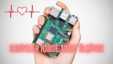 Raspberry Pi Wi-Fi ile Klinik Seviyesinde Nabız Ölçüyor