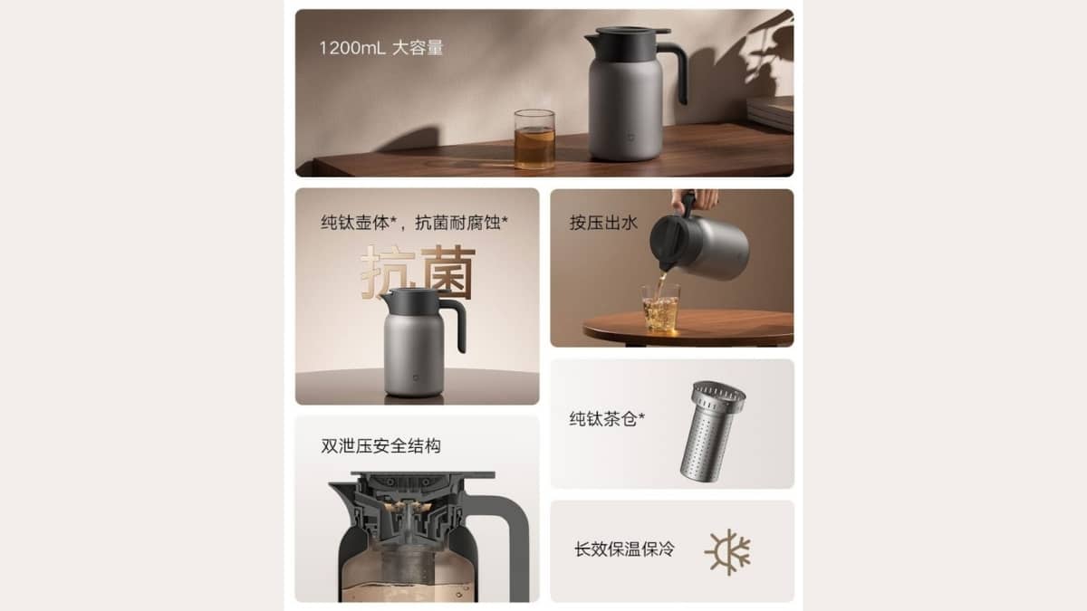 Xiaomi Ultra Dayanıklı Titanyum Termosunu Tanıttı