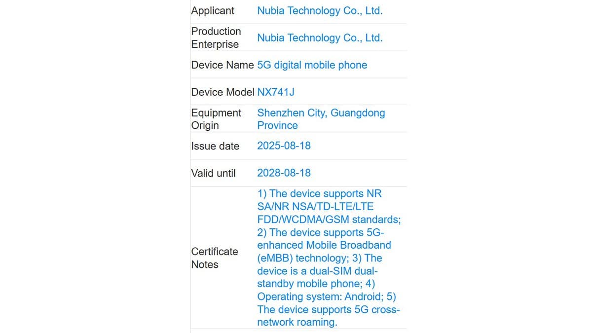 nubia Z80 Ultra Güçlü Pil ve Dev Kamera Sunacak