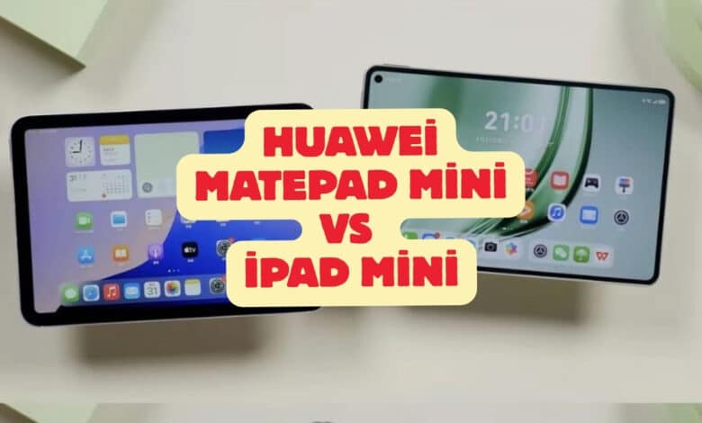Huawei MatePad Mini vs iPad Mini