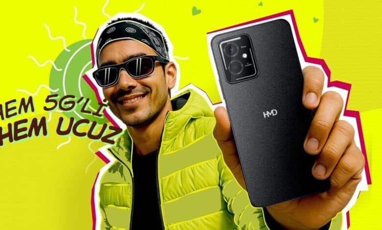 HMD Vibe 5G Güçlü Özellikleriyle Geldi